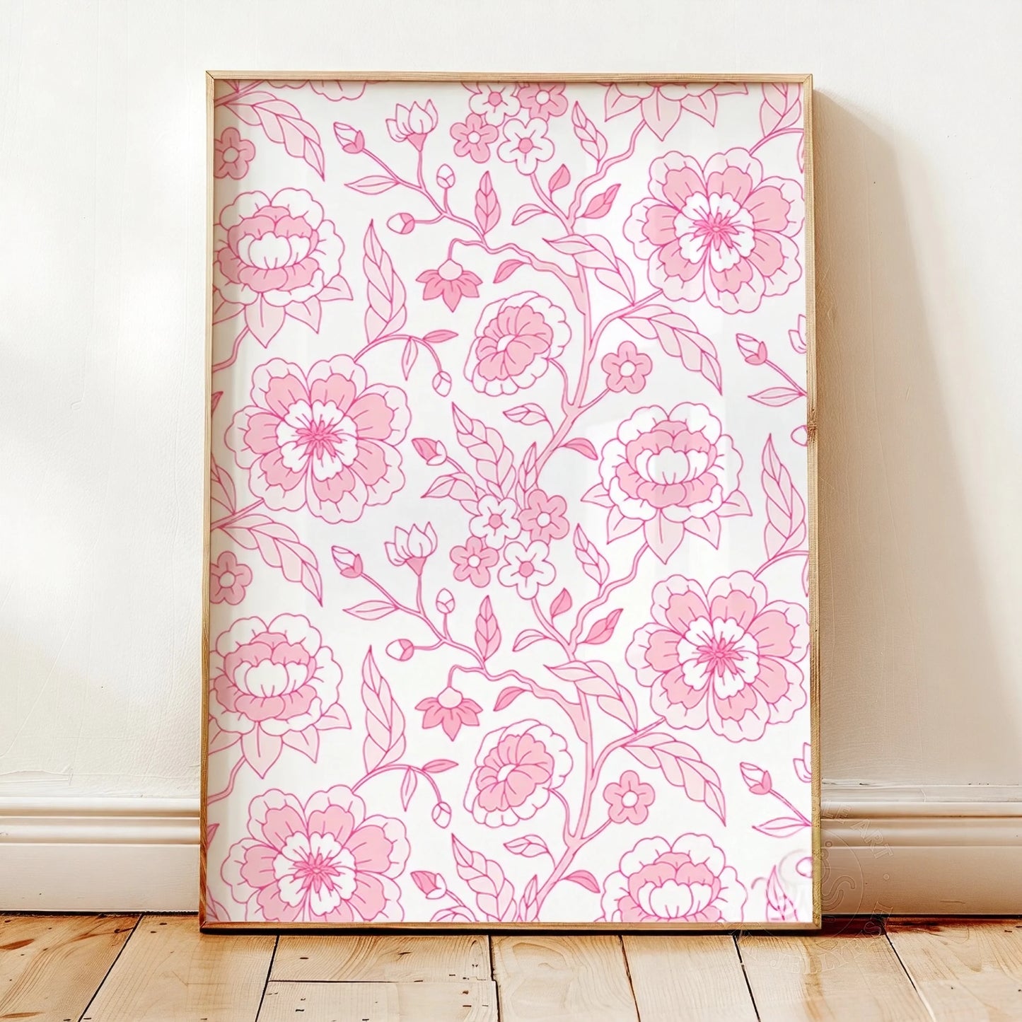 Pink Seashell and Starfish Prints