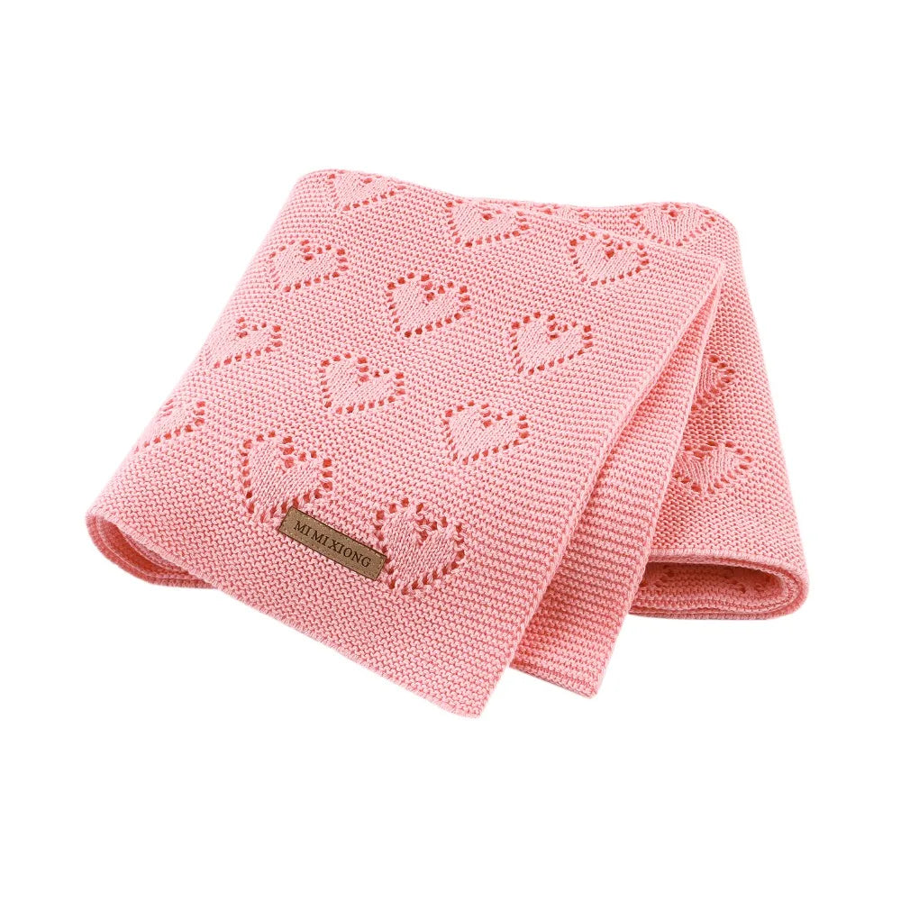 Knitted Newborn Baby Blankets