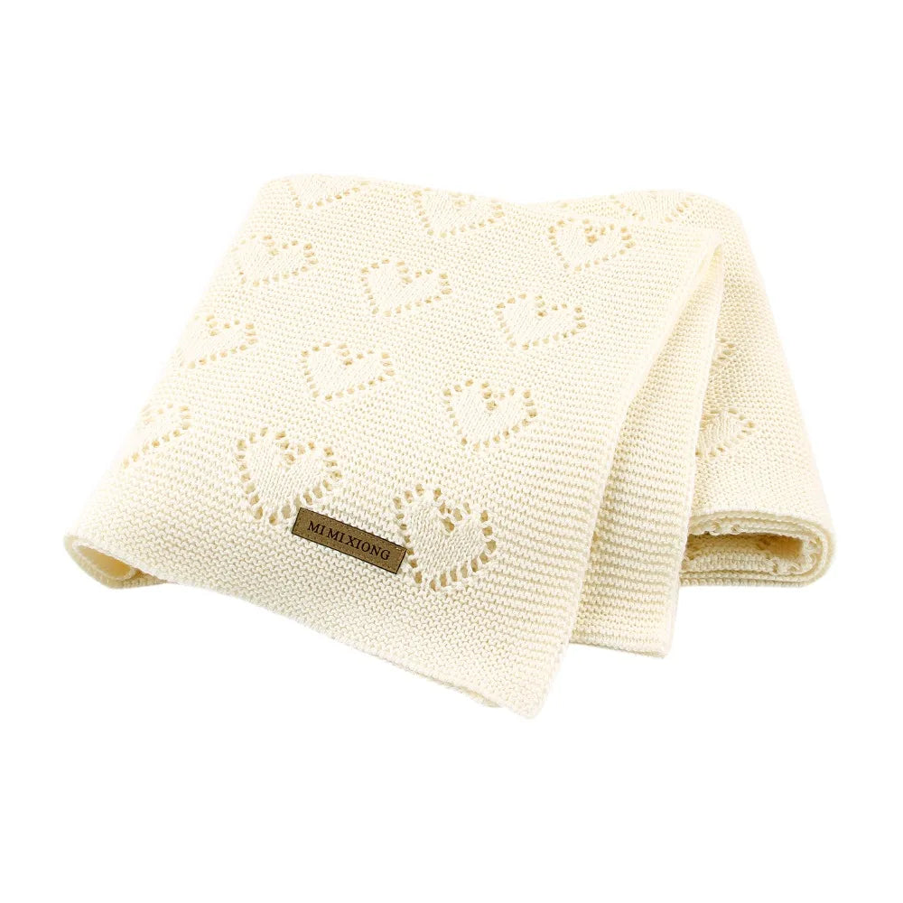 Knitted Newborn Baby Blankets