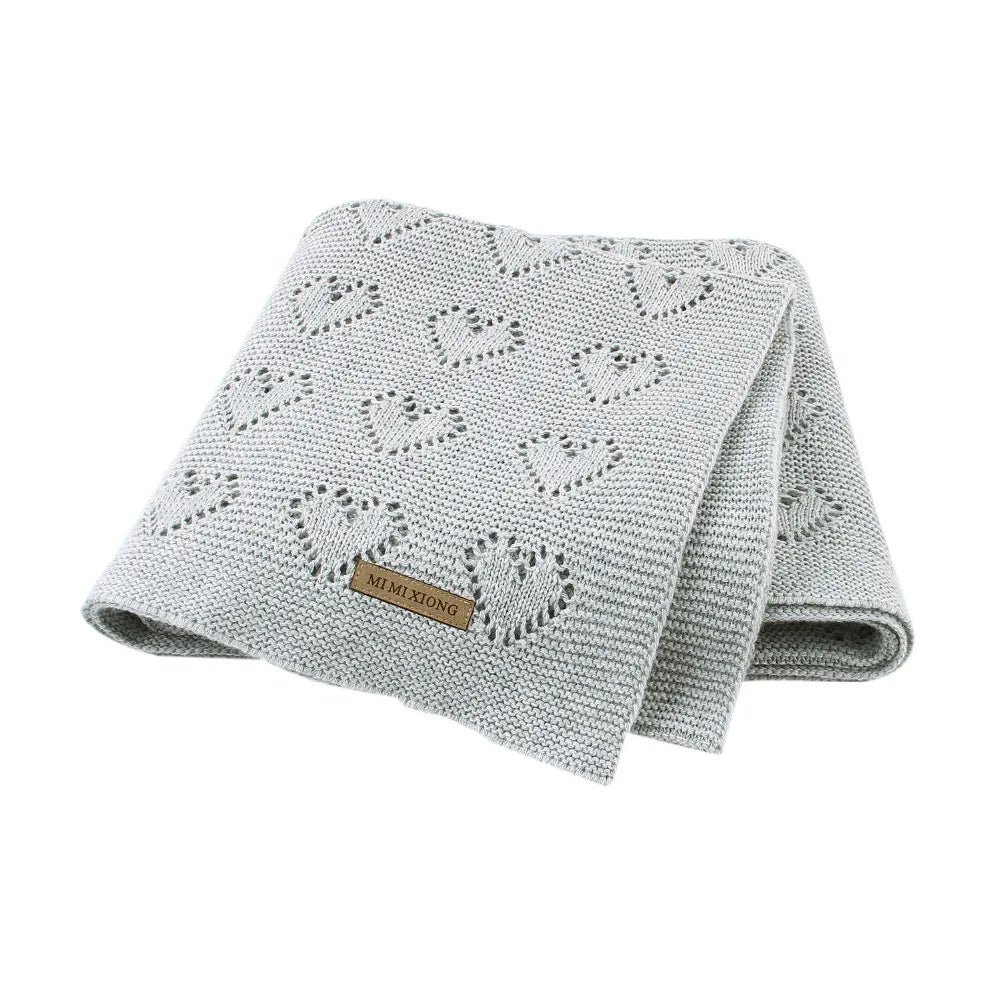 Knitted Newborn Baby Blankets