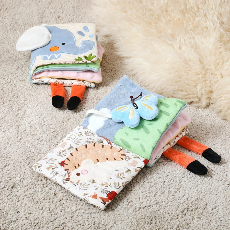 Babies First Sensory Cloth Animal Book