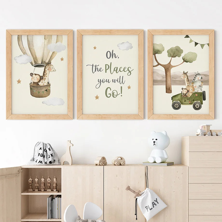 The Places You Will Go Prints