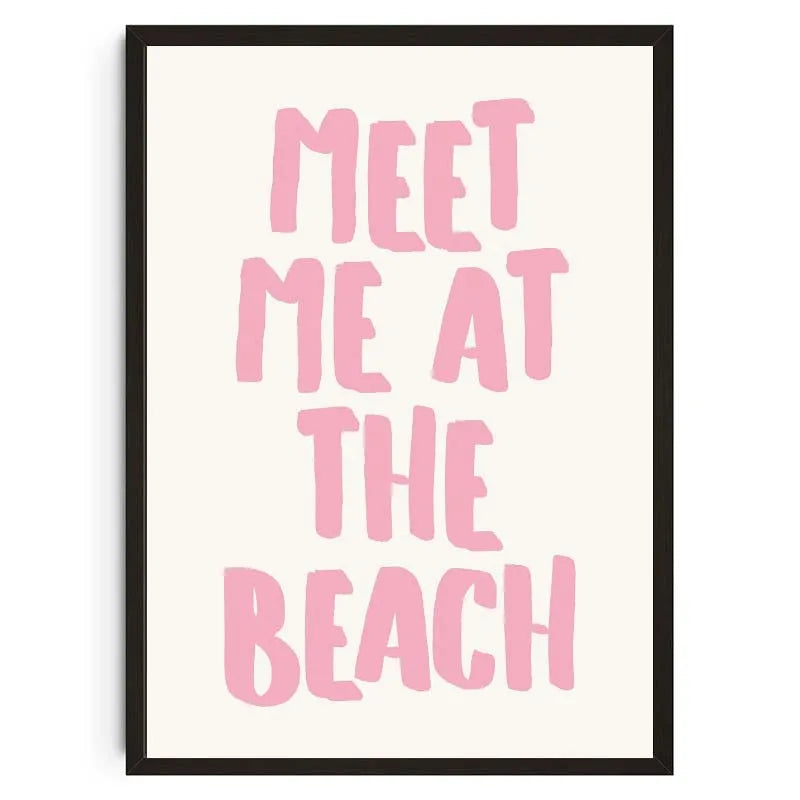 Meet me at the Beach Summer Prints