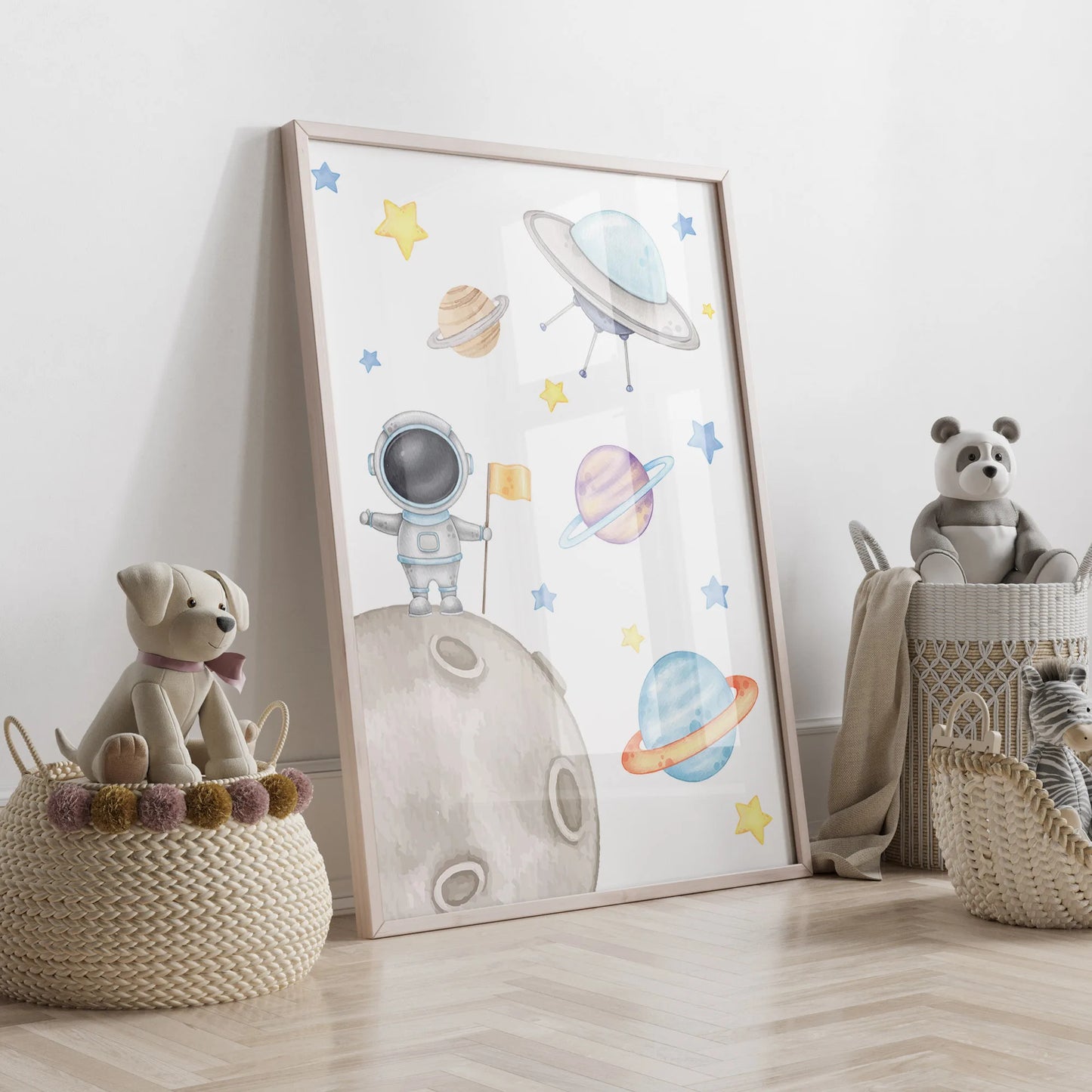 Set of 3 Personalised Space Prints