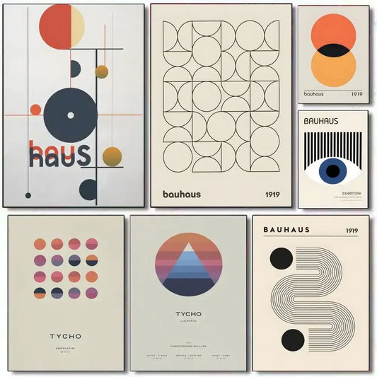 Modern Colourful Minimalism Poster