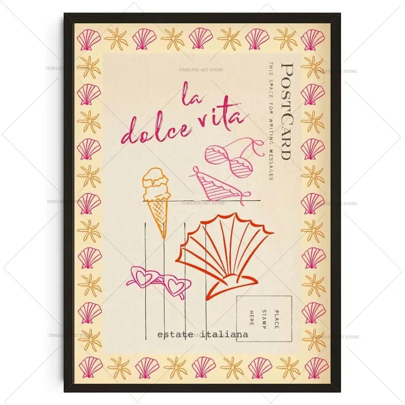 Preppy Tropical Beach Summer Prints