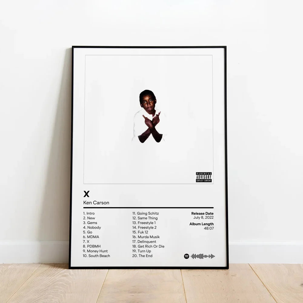 Ken Carson Custom Album Poster
