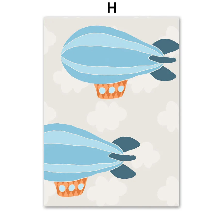 Nordic Style Vehicle Prints