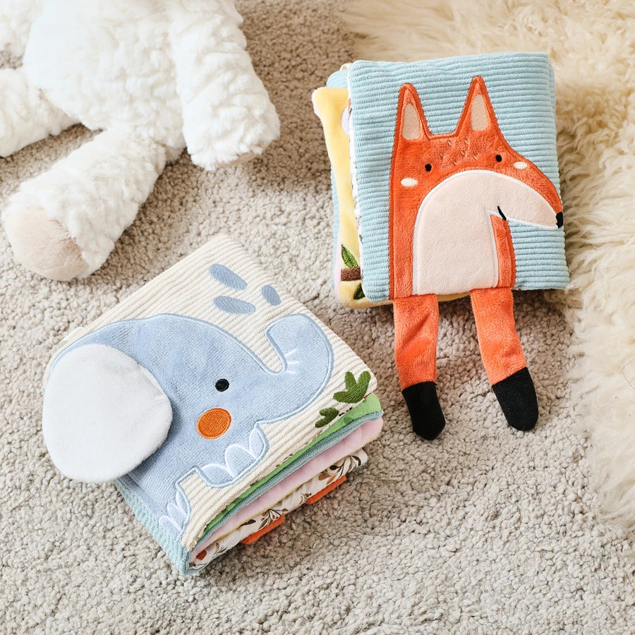 Babies First Sensory Cloth Animal Book