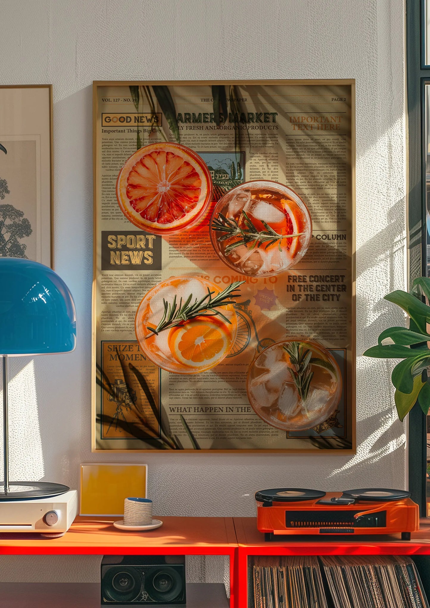 Amore Retro Canvas Prints