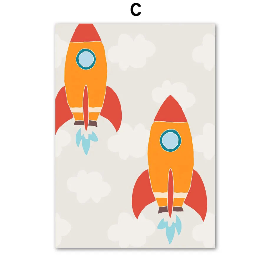 Nordic Style Vehicle Prints