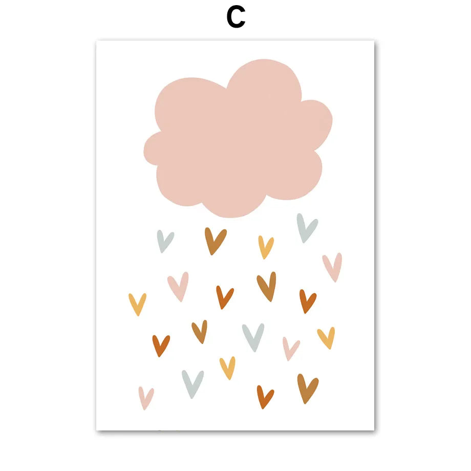 Bohemian Style Nursery Prints