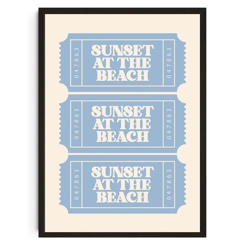 Meet me at the Beach Summer Prints