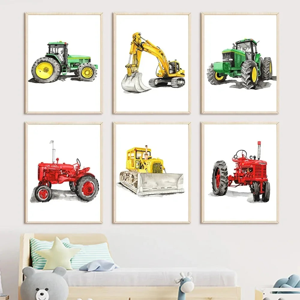Colourful Vehicle Prints