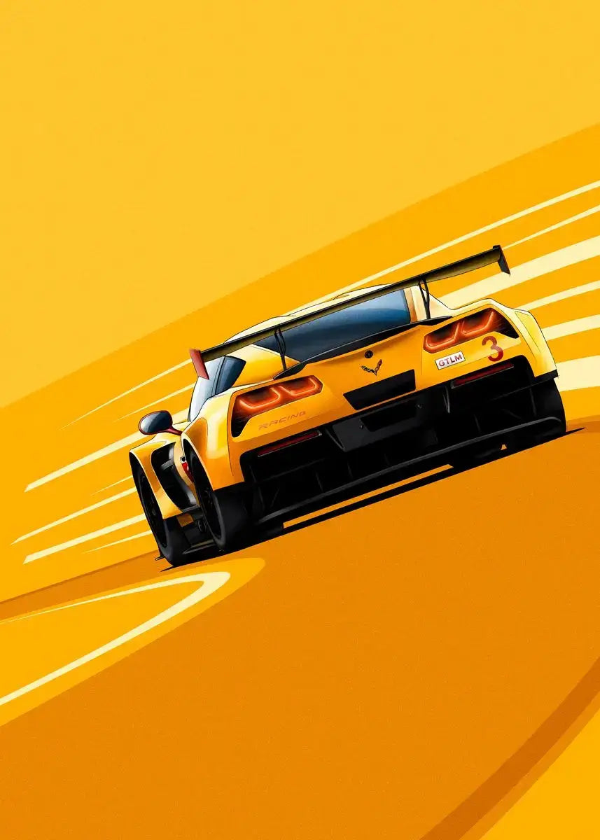 Modern Racer Posters
