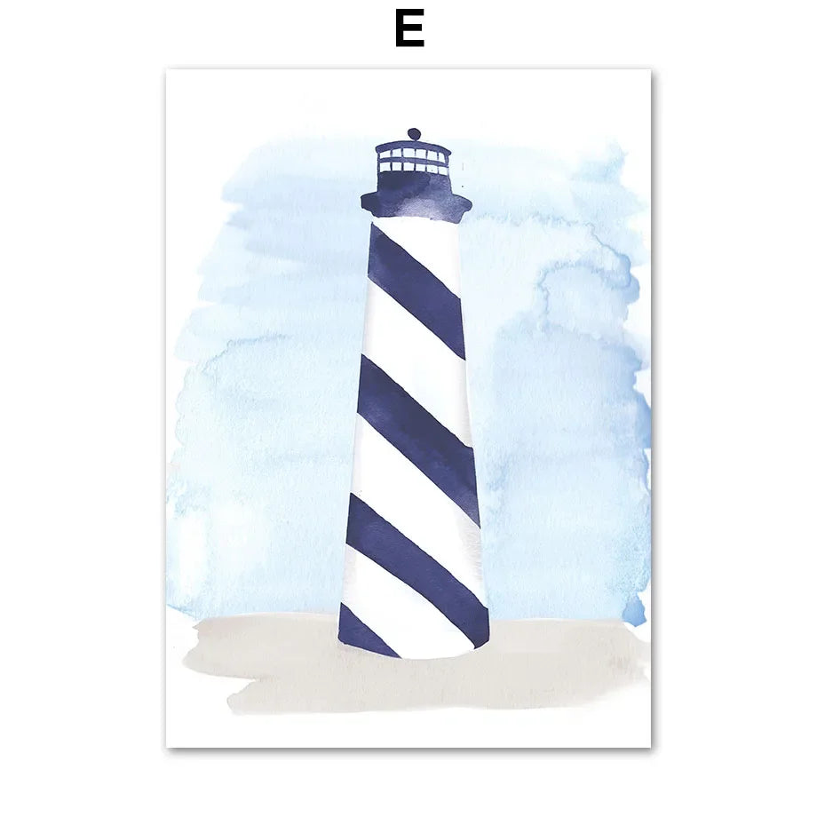 Blue Sailor Prints