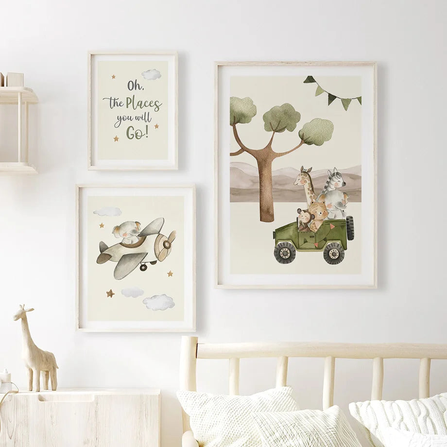 The Places You Will Go Prints