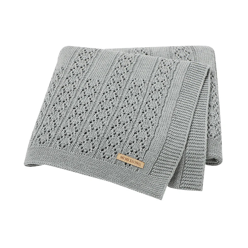 Knitted Newborn Baby Blankets