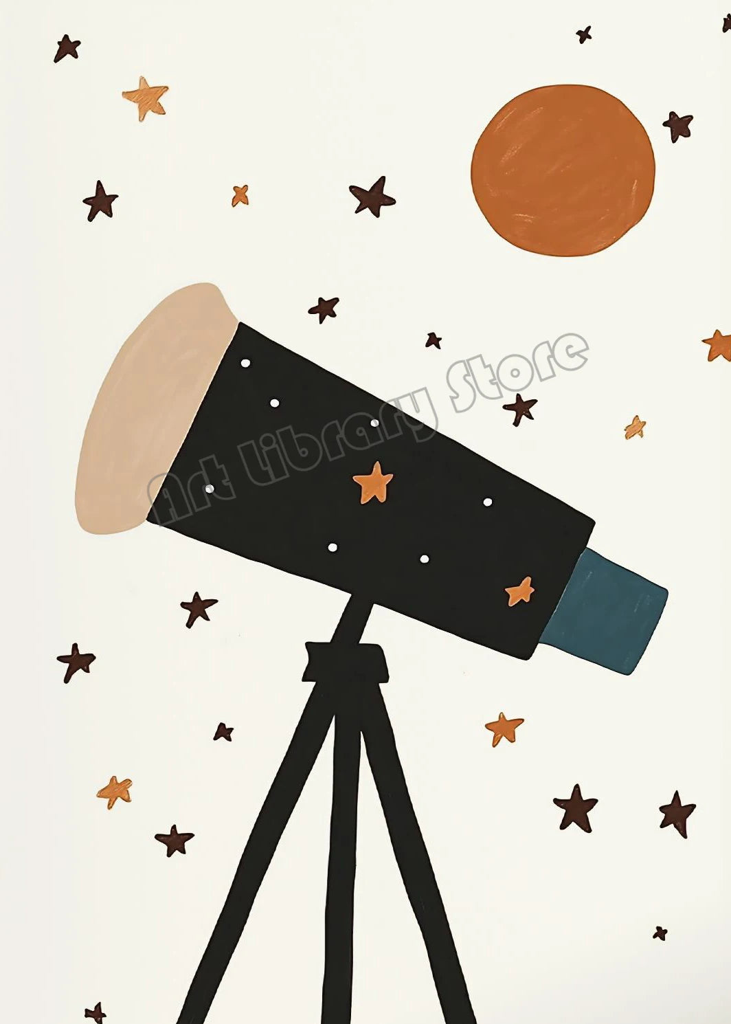 Outer Space Nursery Prints