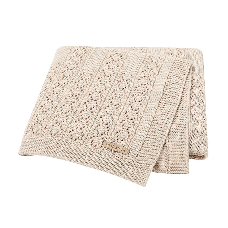Knitted Newborn Baby Blankets