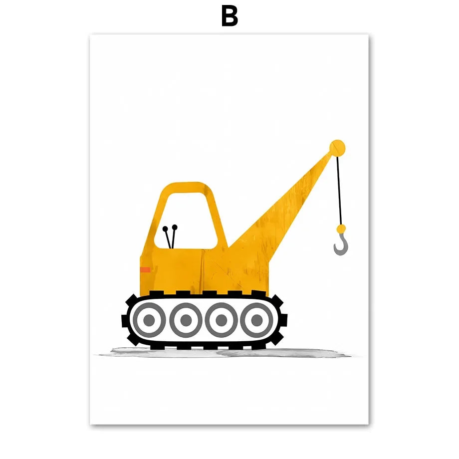 Alphabet Truck Prints