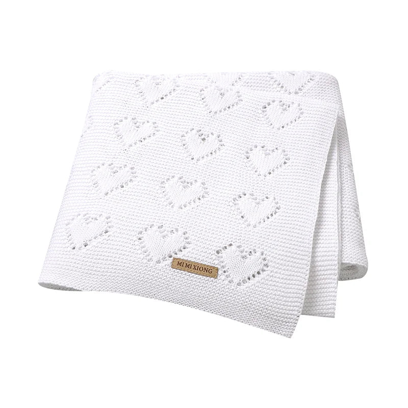 Knitted Newborn Baby Blankets