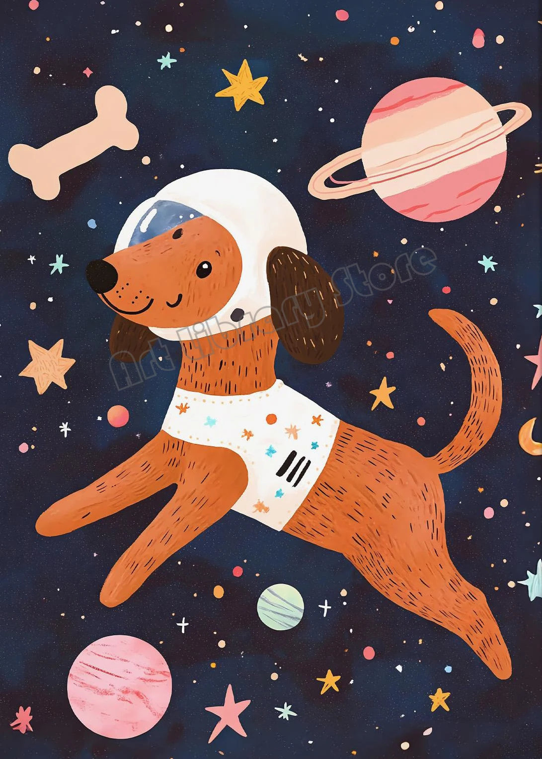 Outer Space Nursery Prints