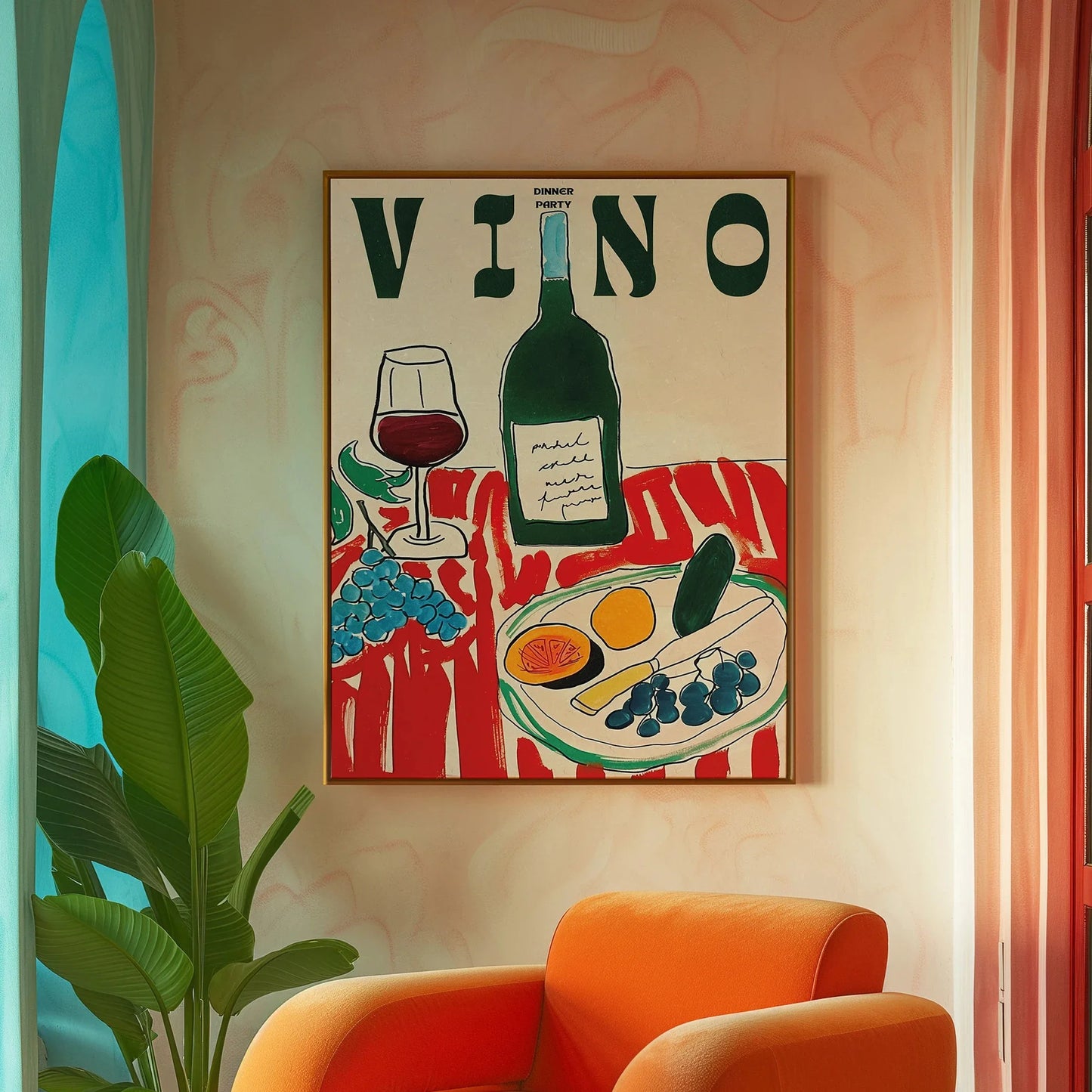 Amore Retro Canvas Prints
