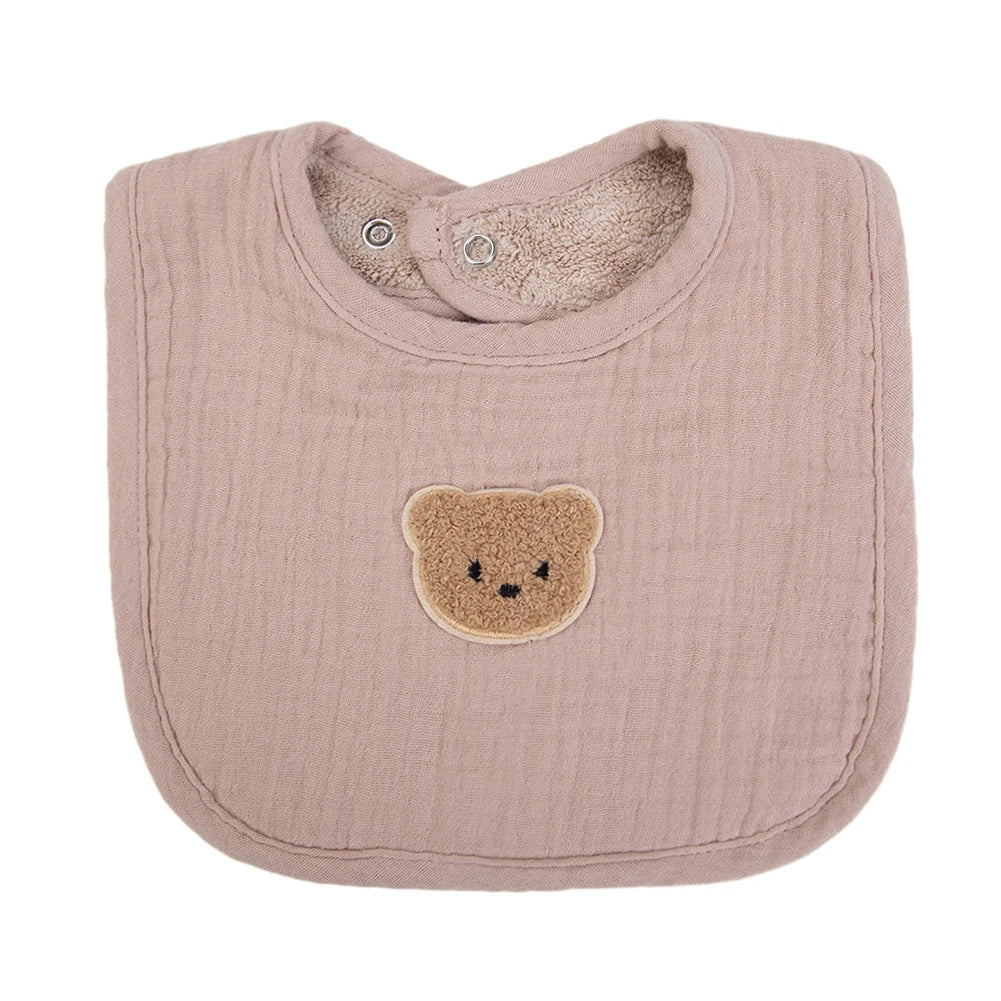 Cute Bear Cotton Baby Bibs