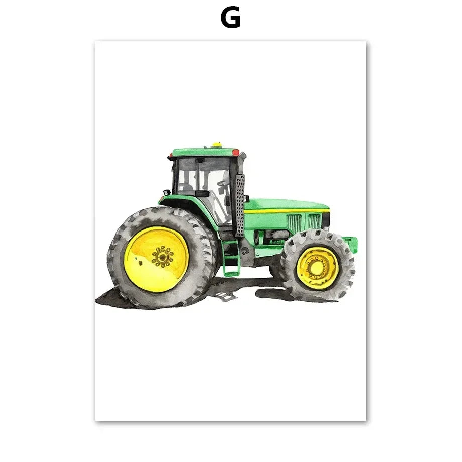 Colourful Vehicle Prints