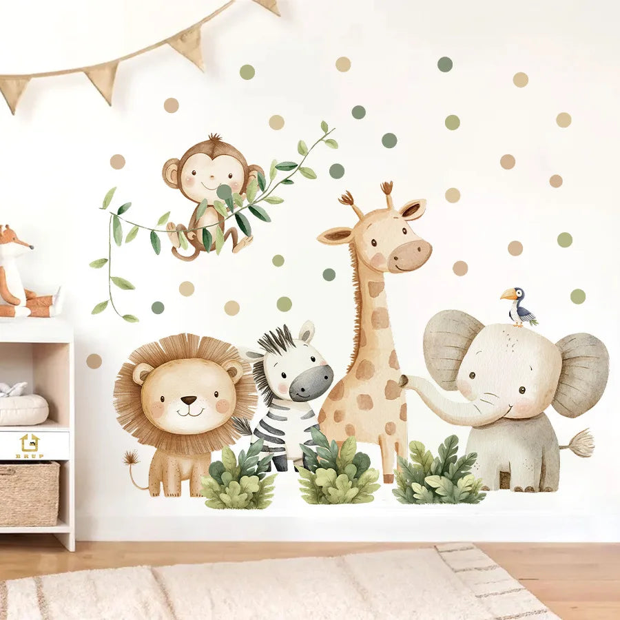 Cute Forest Animals Decal
