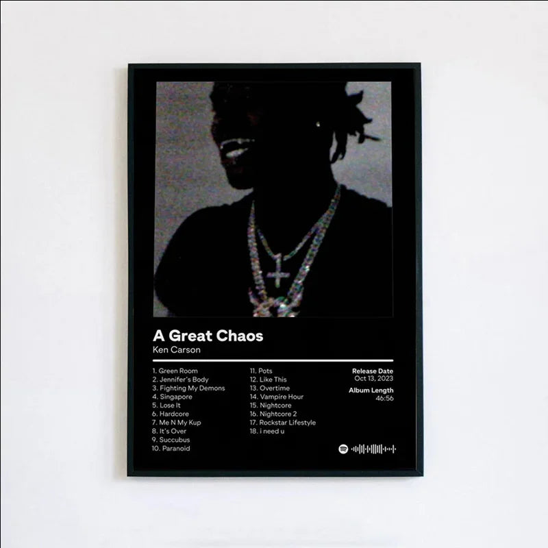 Ken Carson Custom Album Poster