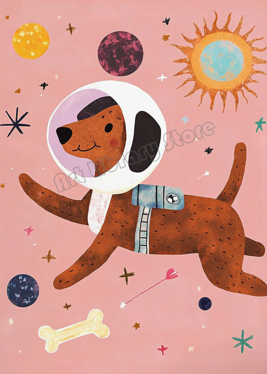Outer Space Nursery Prints