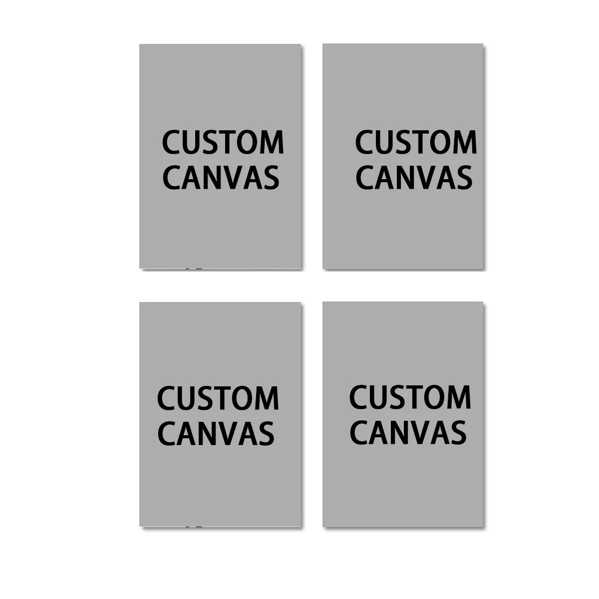 Set of 4/6 Customisable Wall Prints
