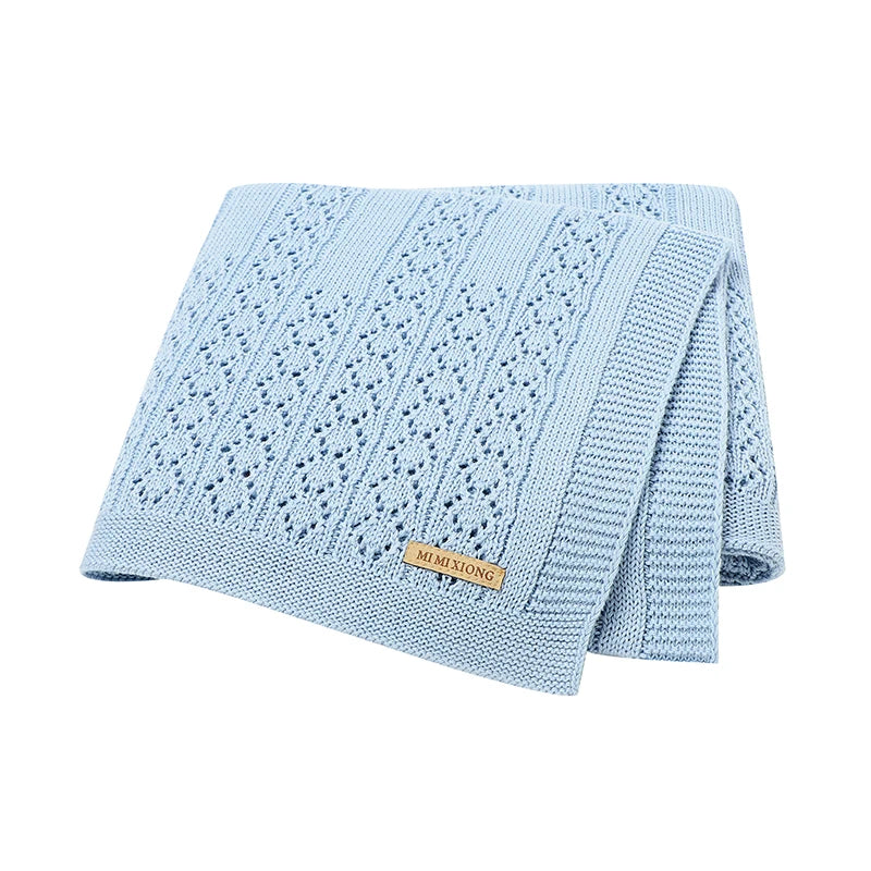 Knitted Newborn Baby Blankets