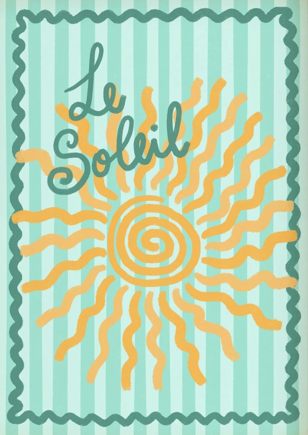Preppy Tropical Seashell Prints
