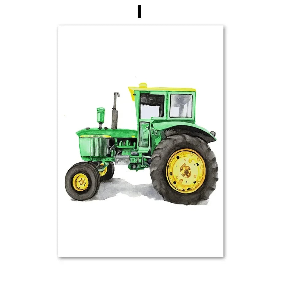 Colourful Vehicle Prints