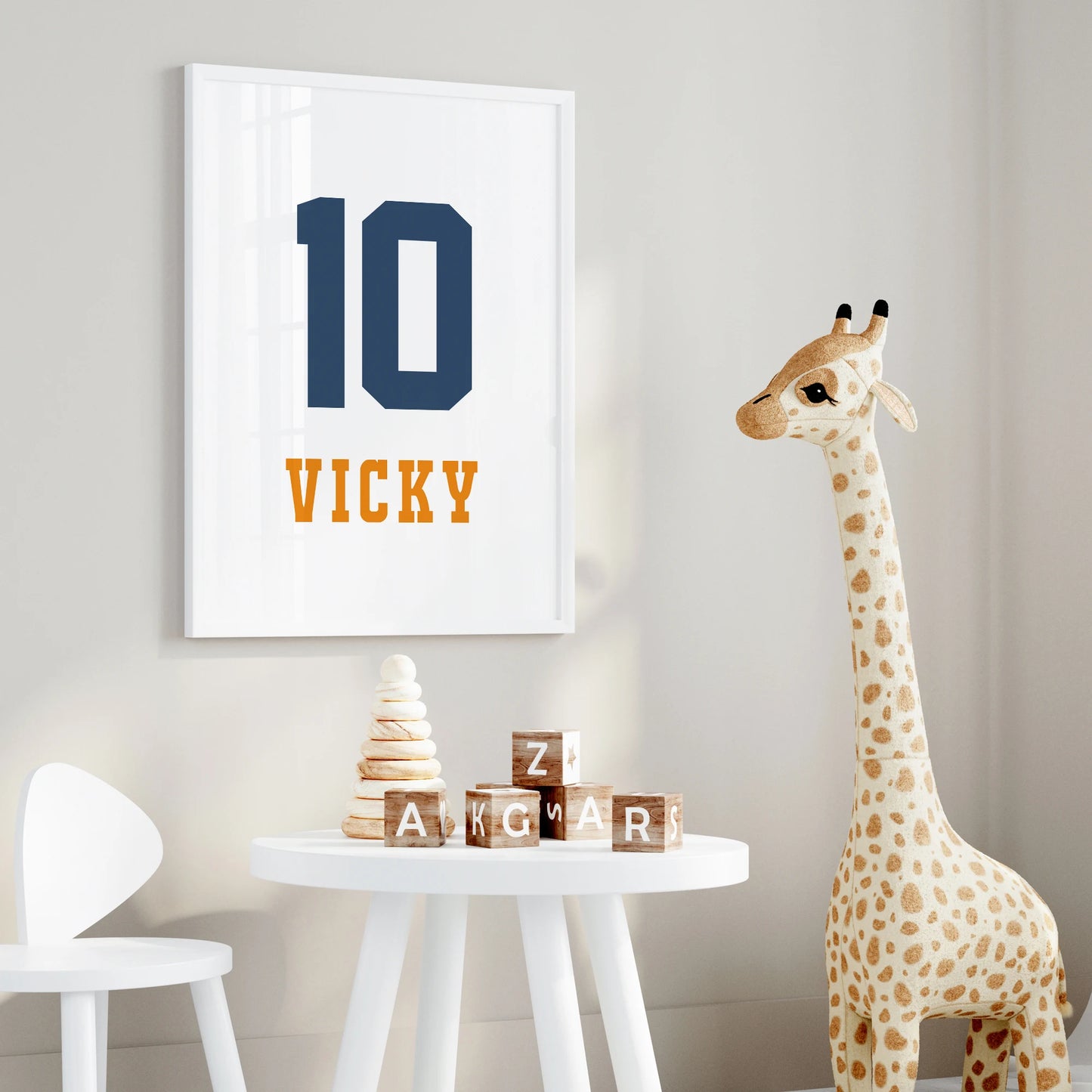 3pcs Personalized Custom Name Cartoon basketball Wall Art Print Picture Canvas Poster Painting For Living Room Home Decor