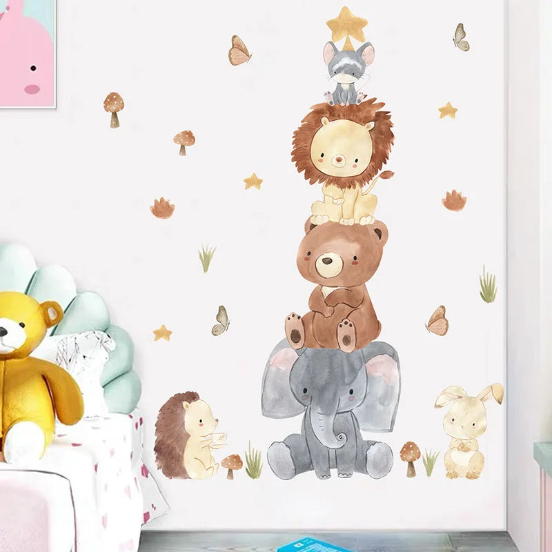 Cute Forest Animals Decal
