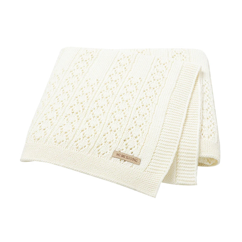 Knitted Newborn Baby Blankets