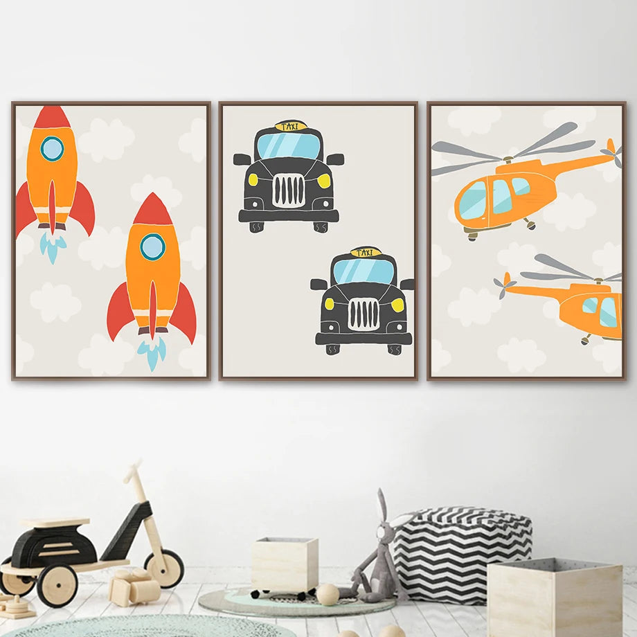 Nordic Style Vehicle Prints