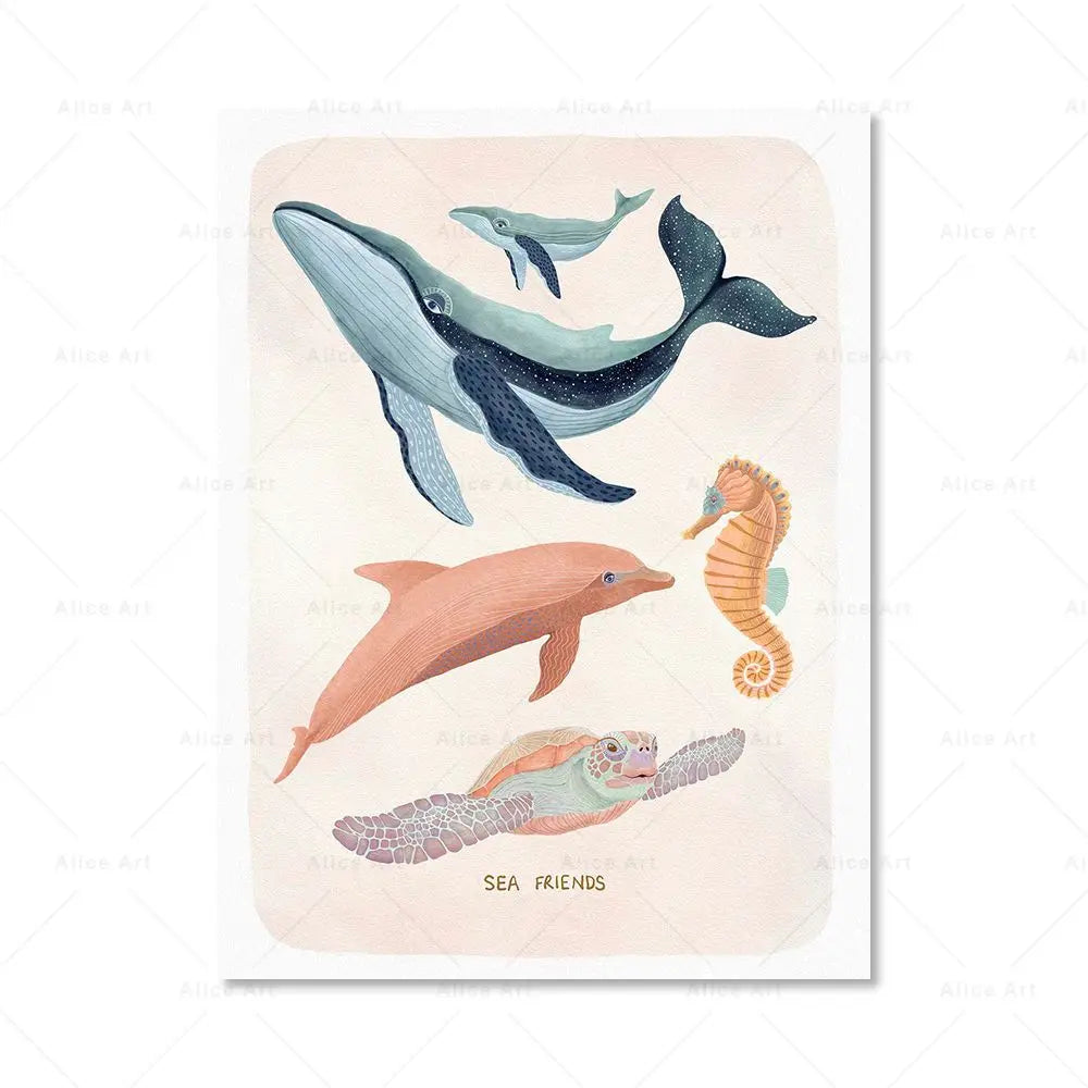 Plant Marine Prints