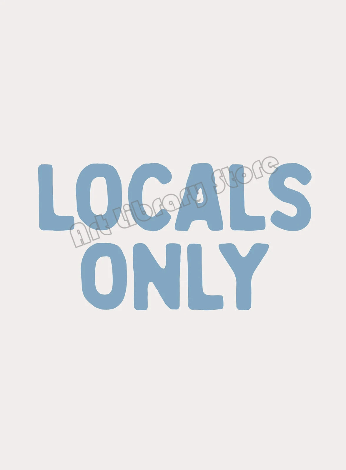 Trendy Blue Seaside Prints