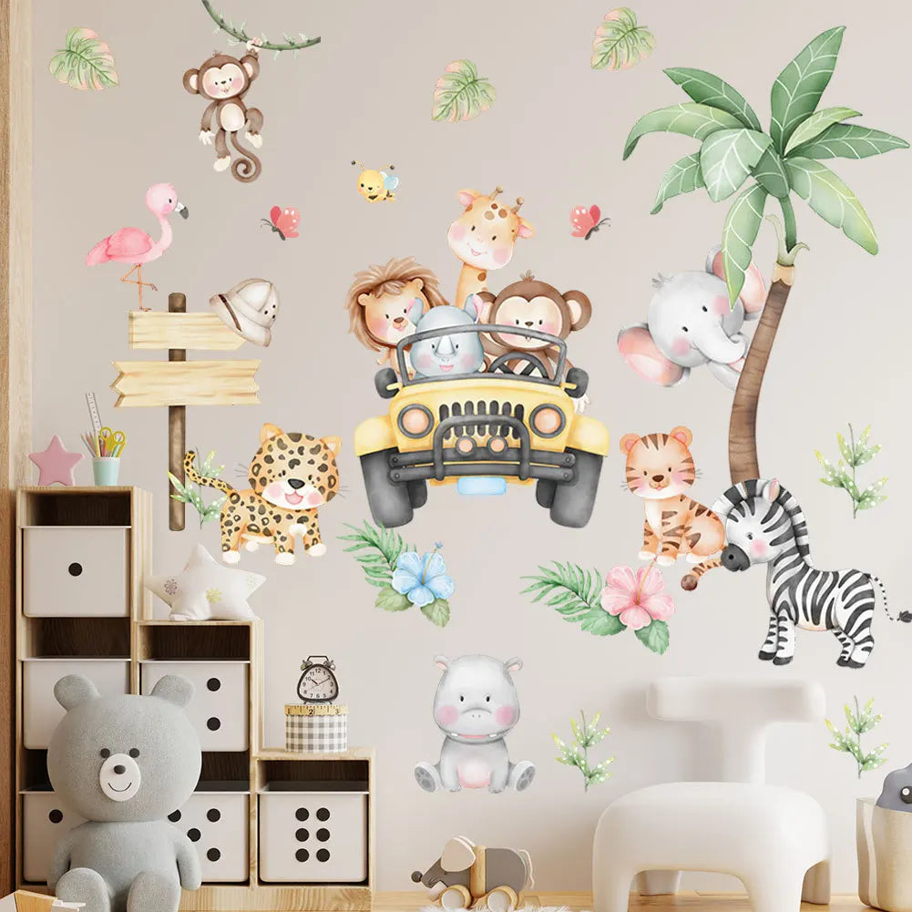 Cute Forest Animals Decal