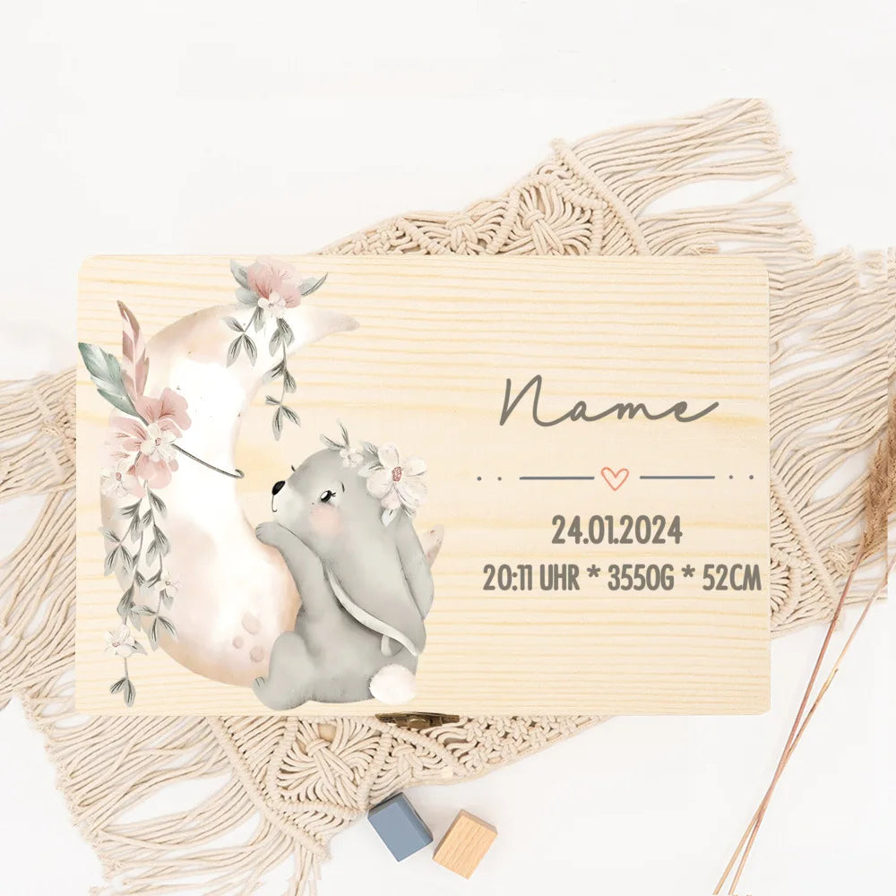 Personalised Baby Memory Box