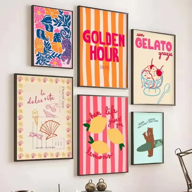 Tropical Seaside Summer Prints