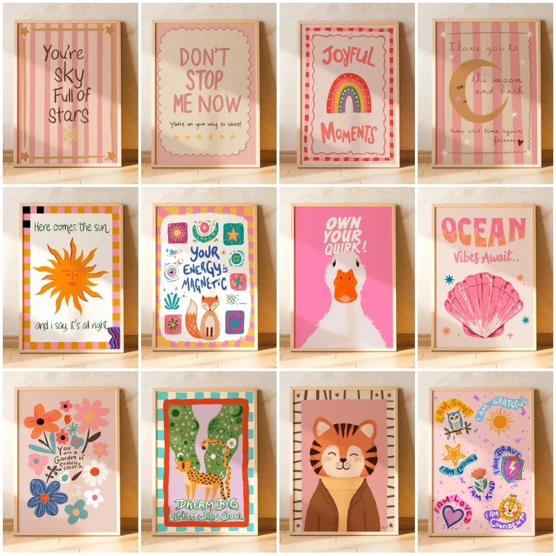 Positive Affirmation Nursery Poster