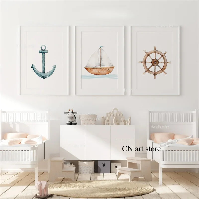 Seaside Sailor Prints