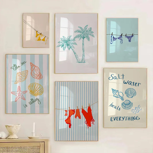 Tropical Summer Fashion Beach Prints