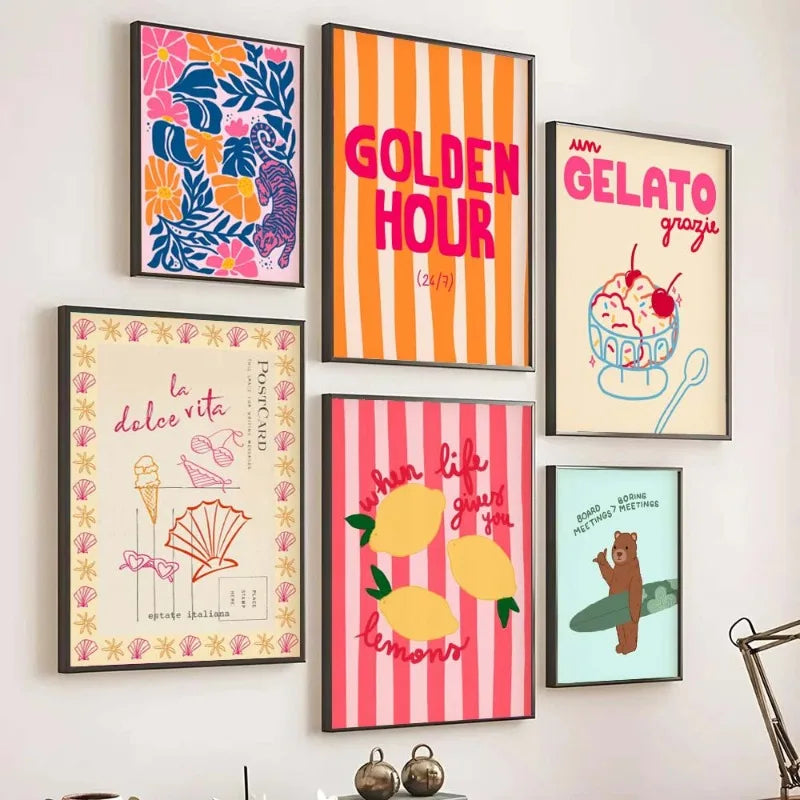 Preppy Tropical Beach Summer Prints